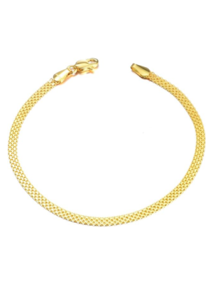 SISGEM 18k Gold Love Knot Pendant Necklace for Women